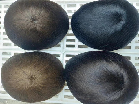 full lace men's toupee in stocks