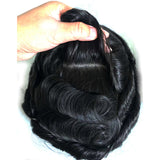 silk base men's toupee in stocks