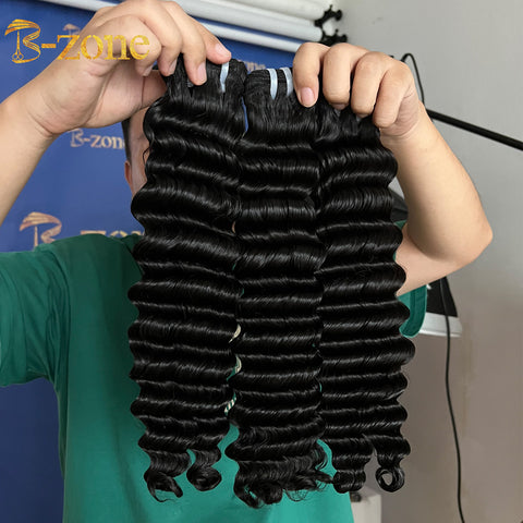 raw deep wave bundles full ends can bleach to #613