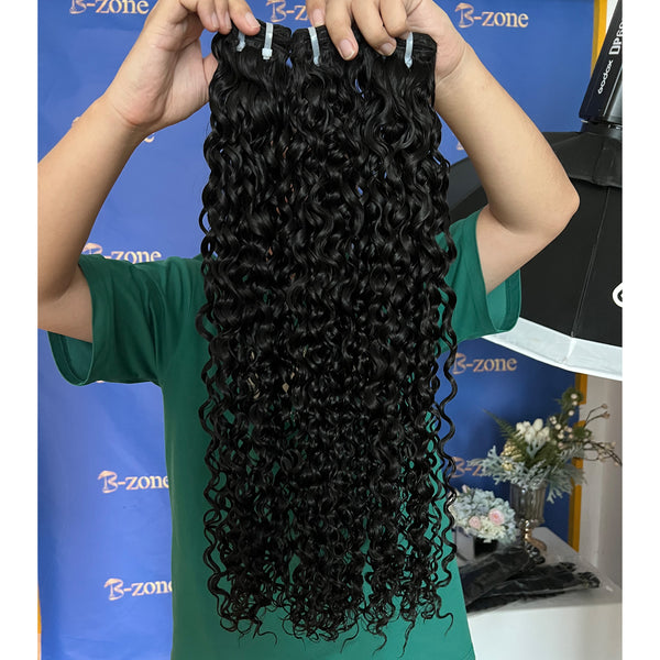 raw water wave bundles full ends can bleach to #613